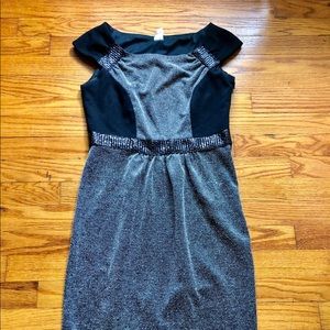 Knee length pencil dress